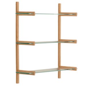 Kave Home Skleněná modulární police Sitra 98 x 90 cm