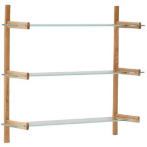 Kave Home Skleněná modulární police Sitra 98 x 110 cm