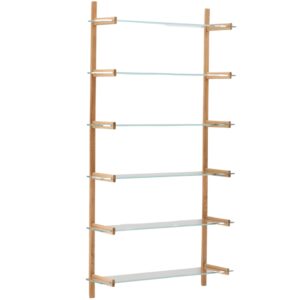 Kave Home Skleněná modulární police Sitra 202 x 110 cm