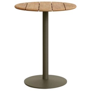 Kave Home Dřevěný barový stůl Esilda 80 cm
