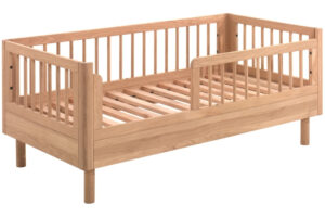 Vipack Dubová dětská postýlka Forrest 70 x 140 cm
