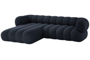 Cosmopolitan Design Tmavě modrá rohová pohovka Koge 270 cm