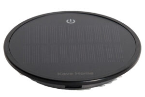 Kave Home Černý solární LED modul Sarlan Ø31 cm