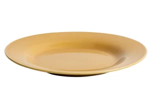 Kave Home Žlutý dezertní talířek Selune Ø23 cm