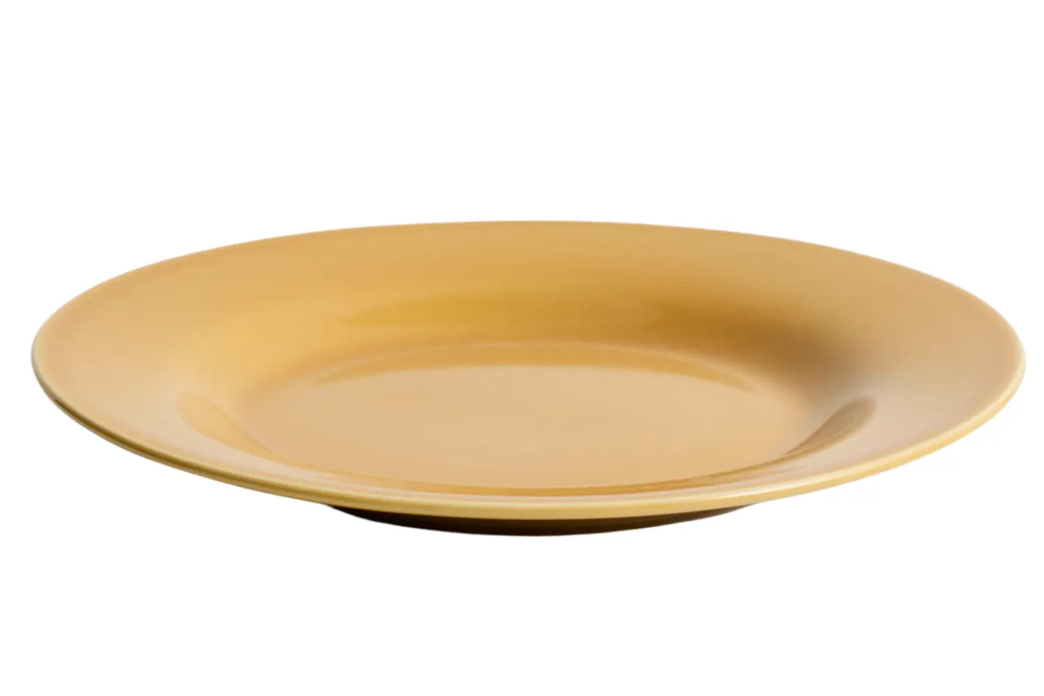 Kave Home Žlutý dezertní talířek Selune Ø23 cm