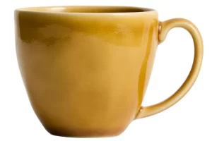Kave Home Žlutý hrnek Selune