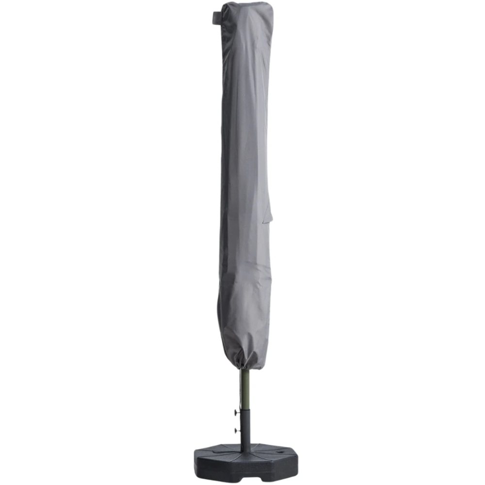 Kave Home Šedý ochranný obal na slunečník Iria 220 x 55 cm