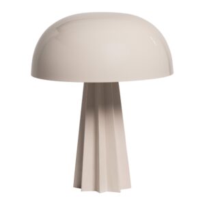 WOOOD Béžová kovová stolní lampa Virel