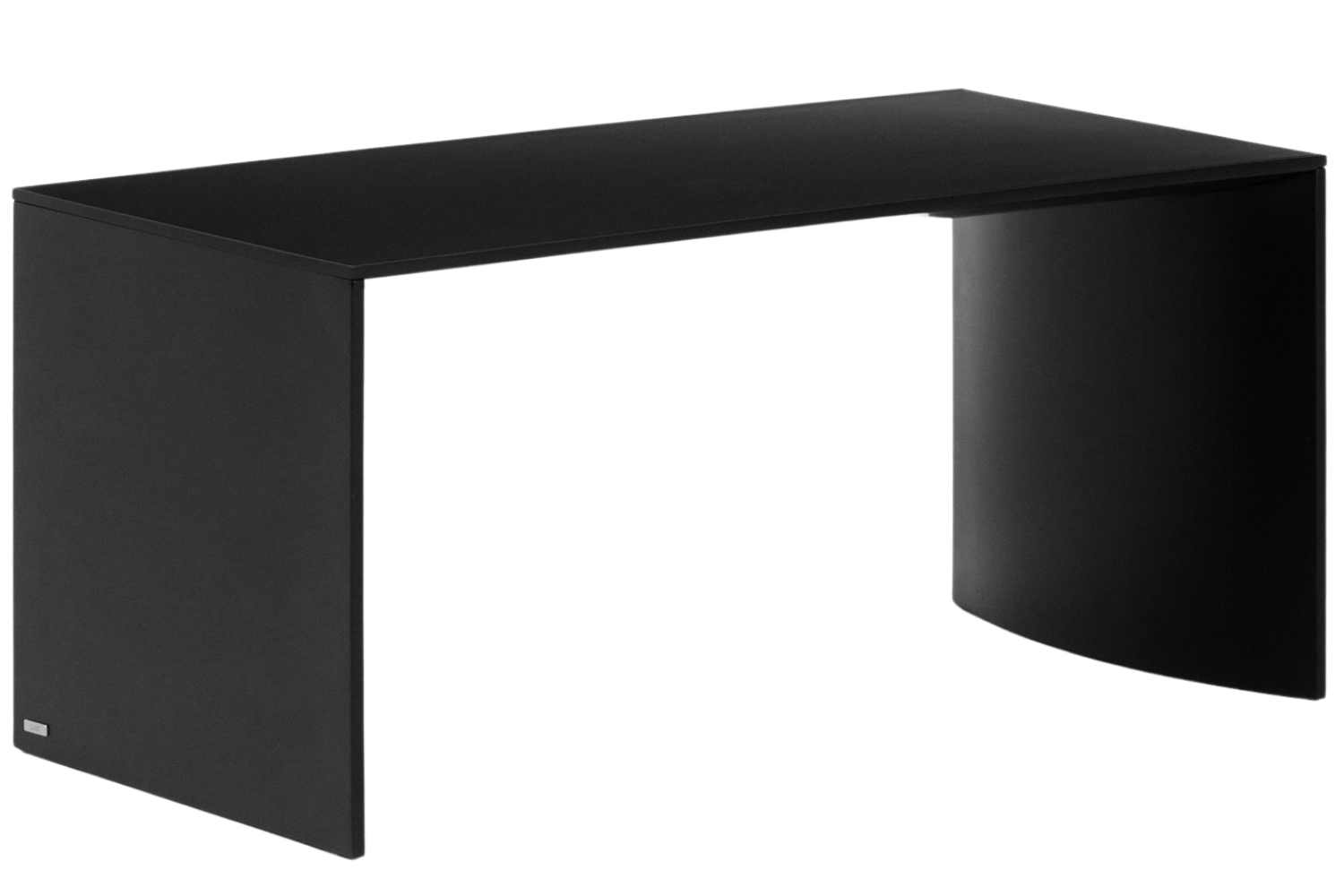 Kave Home Černý konferenční stolek Litto 90 x 45 cm