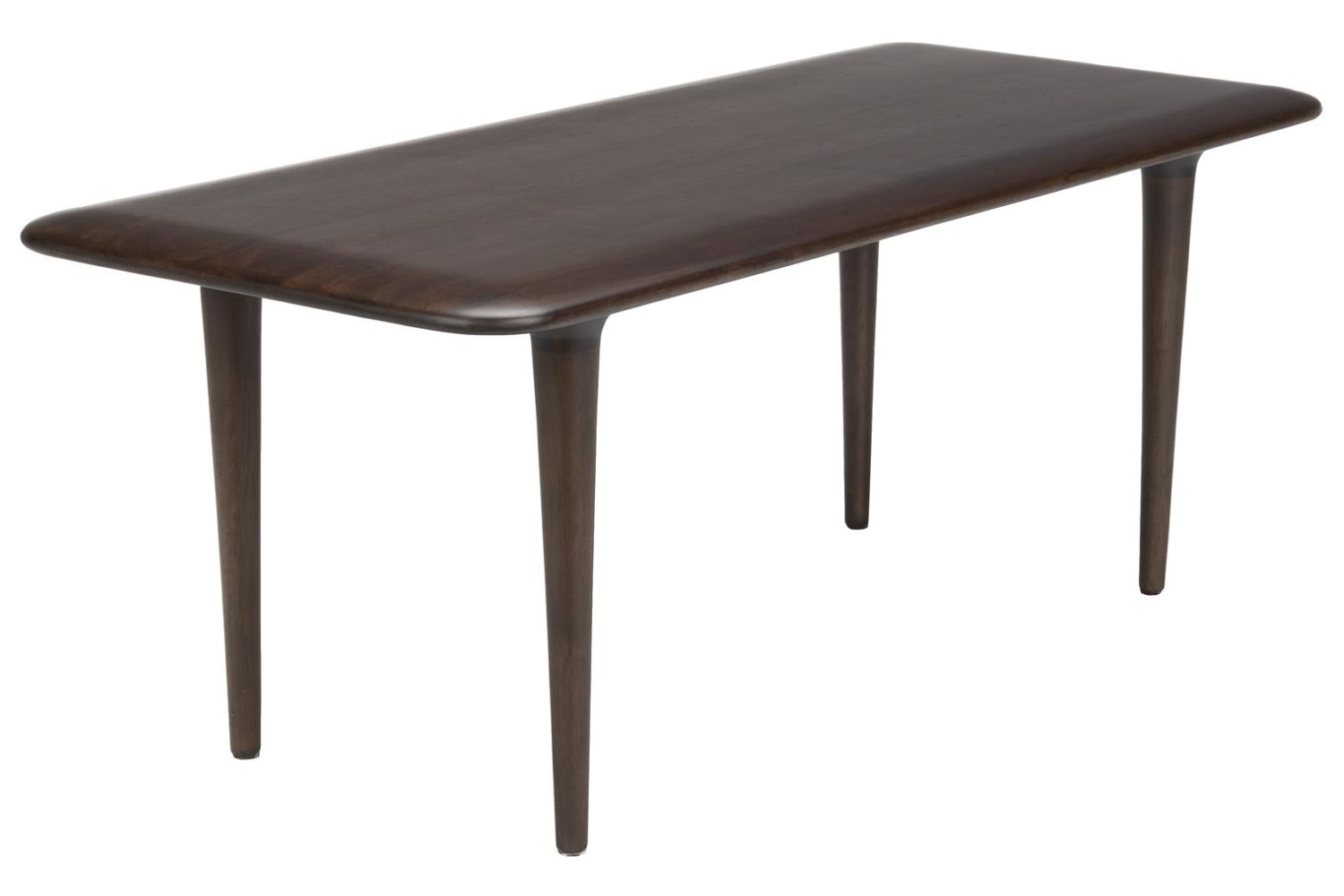 Dutchbone Tmavě hnědý dřevěný konferenční stolek ELROY 85 x 38 cm