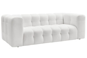Bobochic Paris Bílá trojmístná pohovka Cloud 232 cm