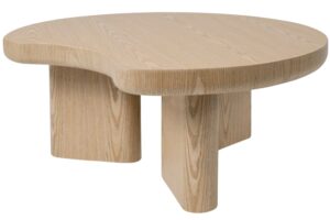 Somcasa Dubový konferenční stolek Jerome 80 x 65 cm