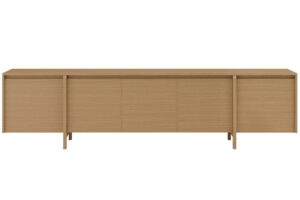 Somcasa Dubový TV stolek Pacific 240 x 43 cm
