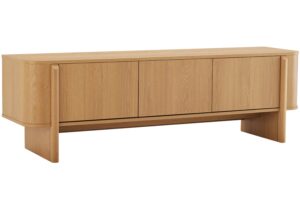 Somcasa TV stolek Sydney 160 x 42 cm s dubovým dekorem