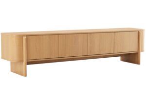 Somcasa TV stolek Sydney 203 x 42 cm s dubovým dekorem