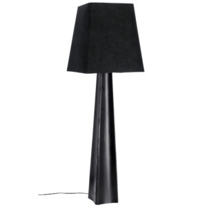 Bizzotto Černá stojací lampa Tripura 151 cm