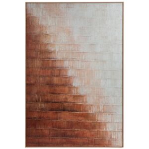Somcasa Béžovo-oranžový abstraktní obraz Desert 120 x 80 cm