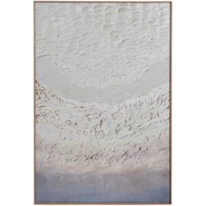 Somcasa Béžovo-fialový abstraktní obraz Regolith 120 x 80 cm