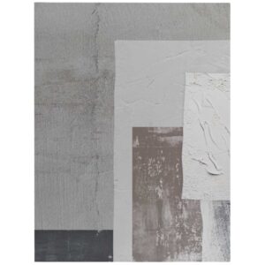 Somcasa Šedý abstraktní obraz Corner 80 x 60 cm