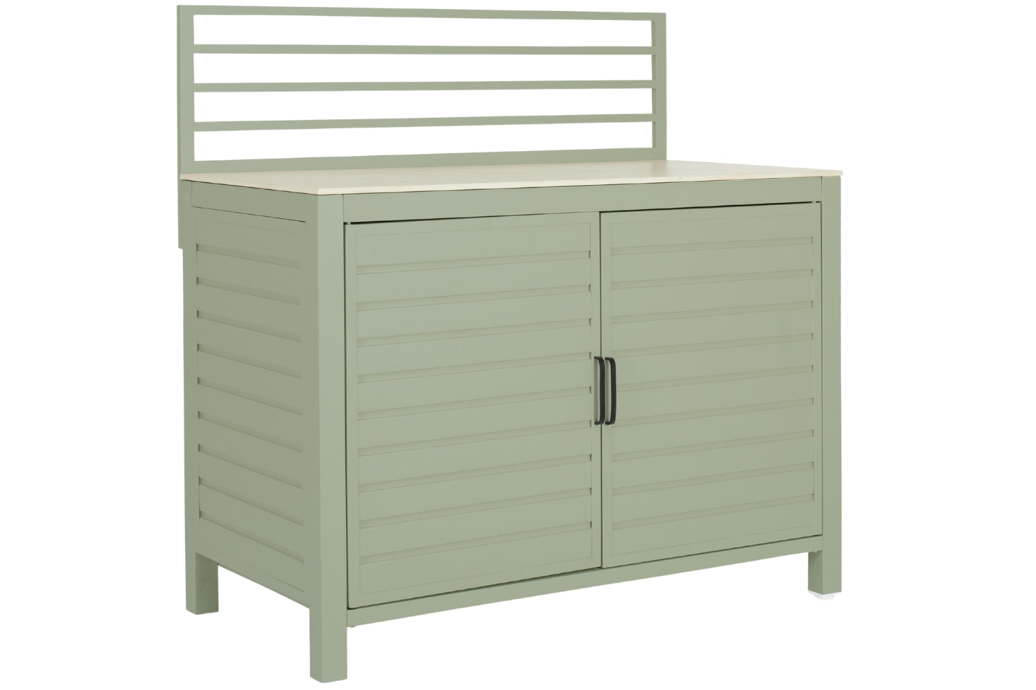 Bizzotto Zelený venkovní kuchyňský modul Aria 120 cm