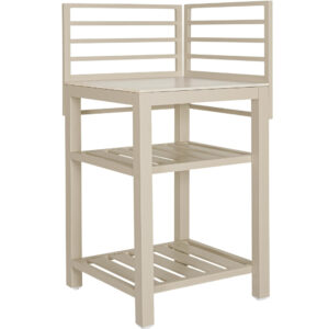 Bizzotto Béžový otevřený venkovní rohový kuchyňský modul Aria 62 cm
