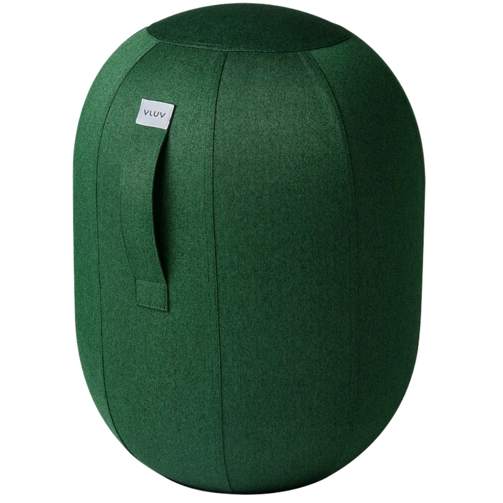 Tmavě zelená balanční stolička VLUV KAPSUL NEW LEIV 52 cm