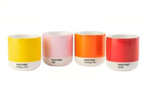 Set čtyř hrnků Pantone Cortado 175 ml