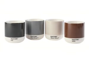 Set čtyř hrnků Pantone Cortado 175 ml