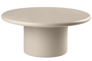 NovaNook Béžový konferenční stolek Ardo ⌀80 cm