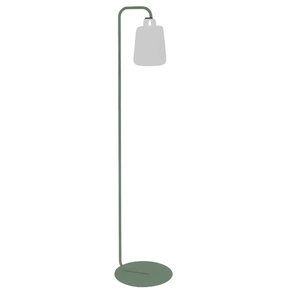 Kaktusově zelený kovový stojan na lampu Fermob Balad 157 cm