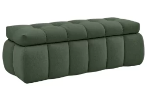 Bobochic Paris Zelená lavice Mont-Blanc 144 cm s úložným prostorem