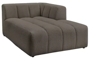 Bobochic Paris Hnědá bouclé lenoška Annecy 170 cm