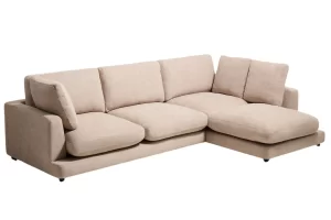Kave Home Béžová rohová bouclé pohovka Gala 300 cm