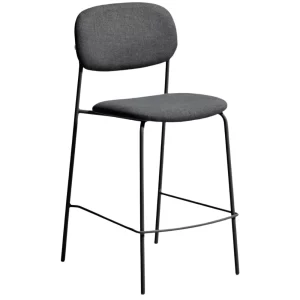 Kave Home Šedá barová židle Meli 65 cm