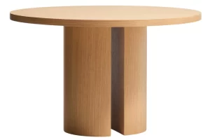 Kave Home Dubový jídelní stůl Nealy Ø120 cm