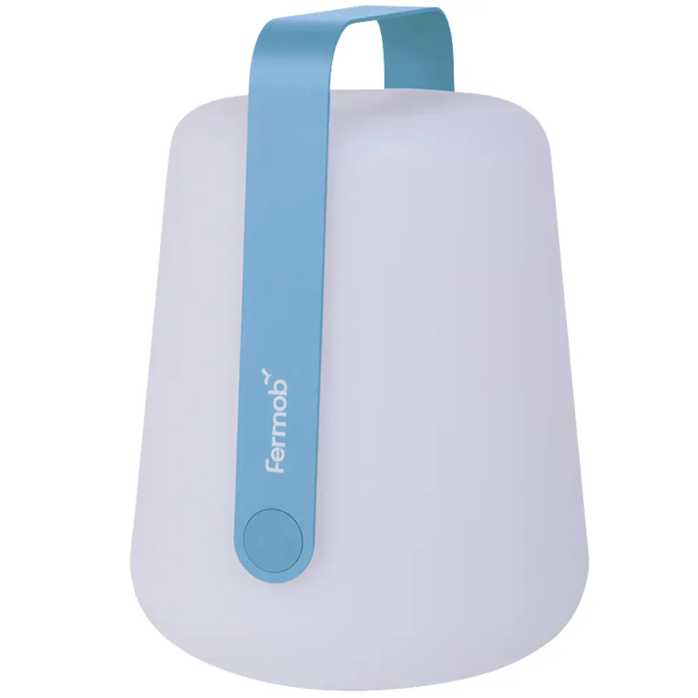 Fermob Světle modrá venkovní LED lampa Balad² 38 cm