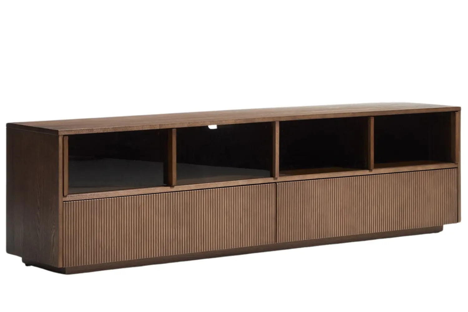 Kave Home Hnědá komoda Helvine 200 x 40 cm