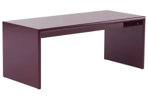 Jotex Tmavě červený konferenční stolek OIA 100 x 44 cm