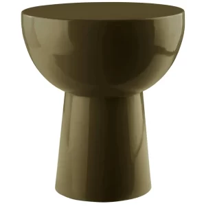 Jotex Zelený kovový odkládací stolek BALIS 35 cm