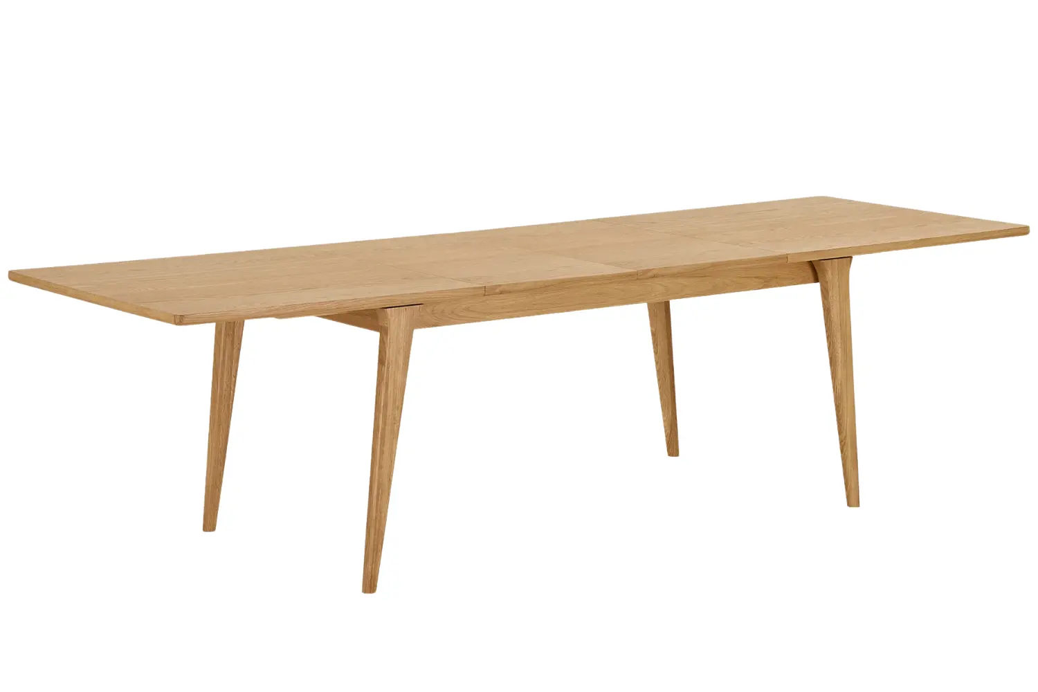 Nordic Living Dubový rozkládací jídelní stůl Darvin 240/340 x 100 cm