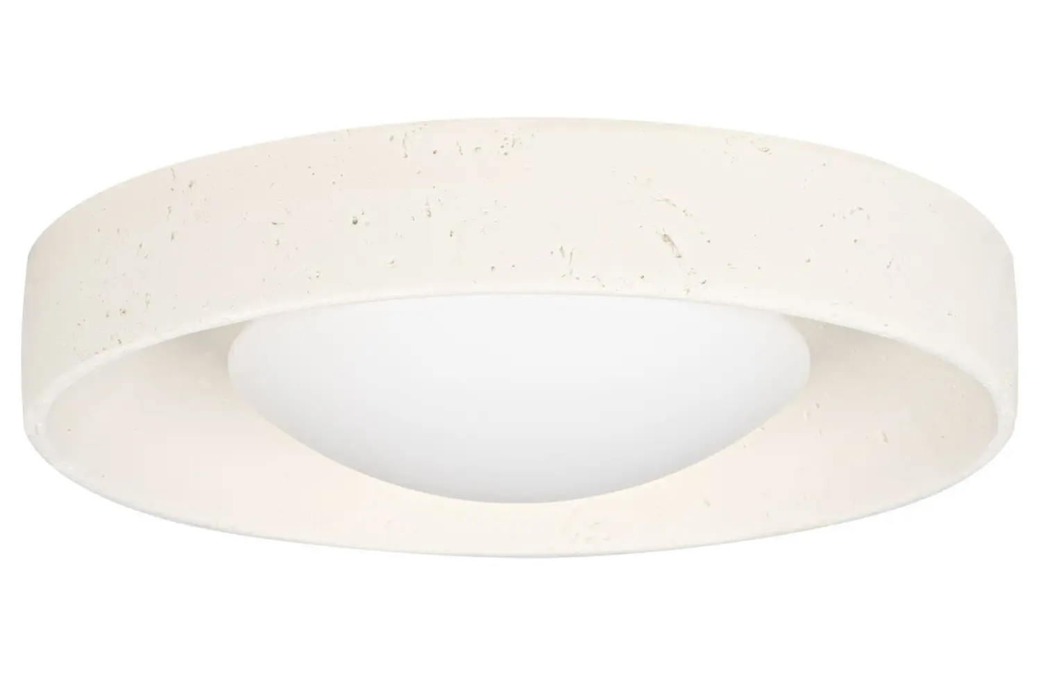 Nova Luce Světle béžové venkovní stropní LED světlo Moss 37 cm