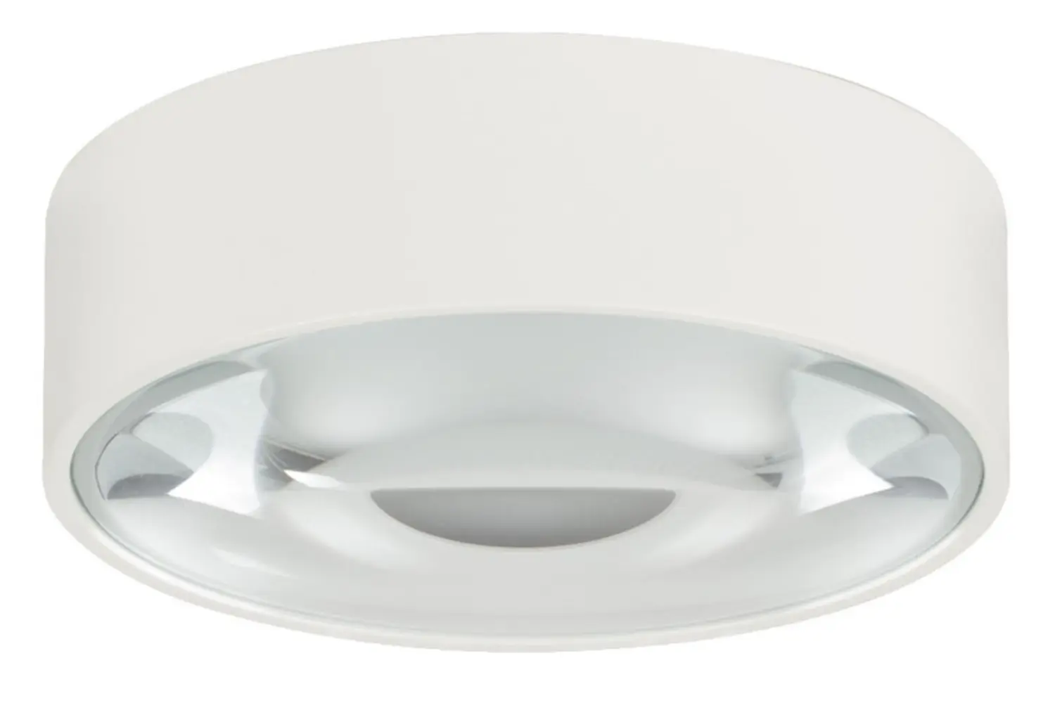 Nova Luce Bílé kovové venkovní stropní LED světlo Grix 11 cm