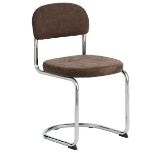 Unique Furniture Hnědá čalouněná jídelní židle Griffin
