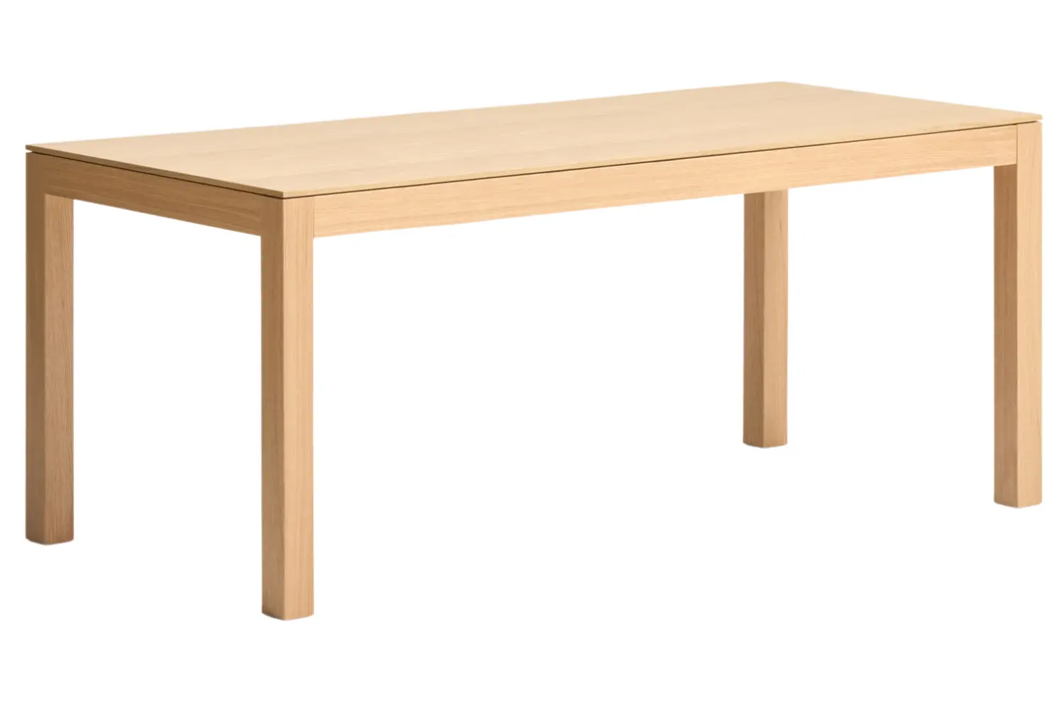 Kave Home Dubový rozkládací jídelní stůl Narevi 210/270 x 100 cm