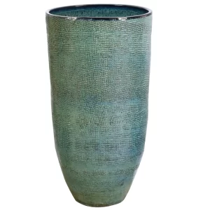 Bizzotto Zelený zahradní květináč Sawan 105 x 56 cm