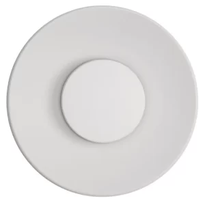 Nova Luce Bílé kovové venkovní nástěnné LED světlo Cico 24 cm
