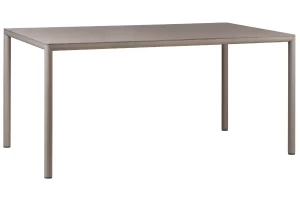 Nardi Béžovošedý zahradní stůl Piave 160 x 90 cm