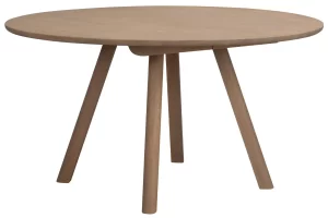 Rowico Světle hnědý dubový rozkládací jídelní stůl CLAPPERTON 140/240 x 140 cm