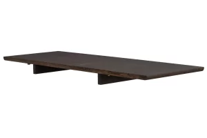 Rowico Hnědá dubová prodlužovací deska ke stolu CLAPPERTON 50 x 140 cm