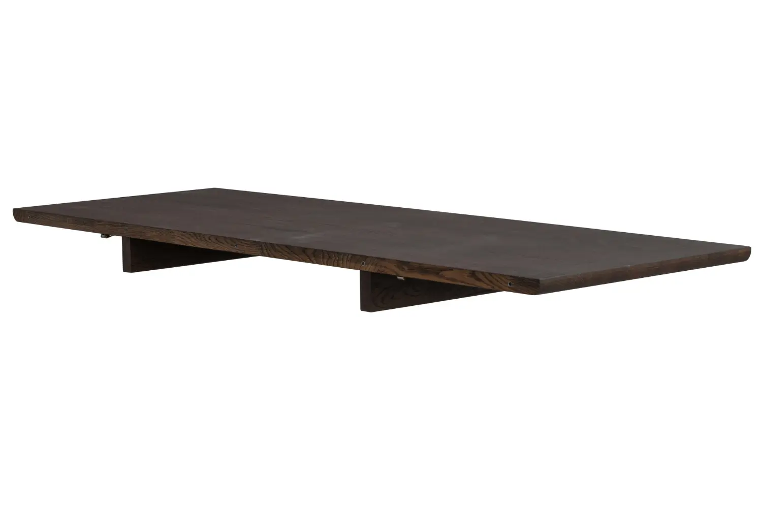 Rowico Hnědá dubová prodlužovací deska ke stolu CLAPPERTON 50 x 140 cm